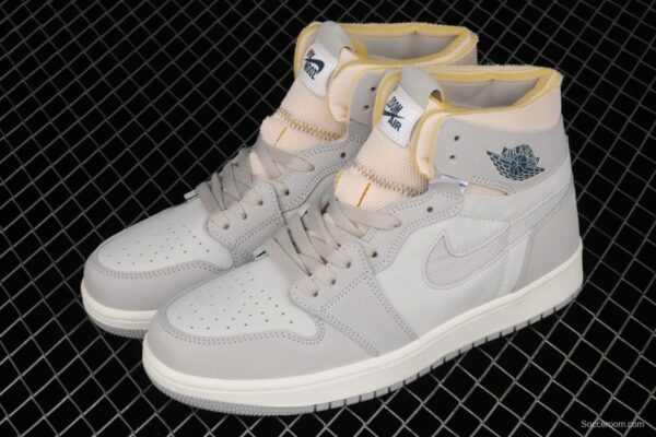 Air Jordan 1 Zoom Comfort London light gray DH4268-001 - Image 10