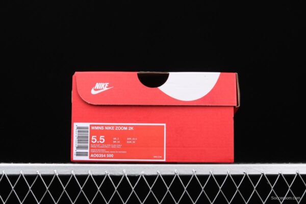 NIKE Zoom 2K/2000 vintage Pop jogging shoes AO0354-500 - Image 9
