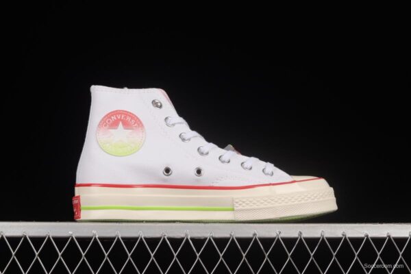 Converse Chuck 70 Hi Fruit Platter Watermelon Red High Top Casual Sneakers A02297C - Image 16