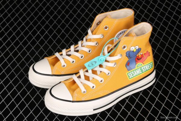 Converse 1970's Converse animation series co-named classic graffiti limited edition Samsung canvas shoes 162054C - Image 10
