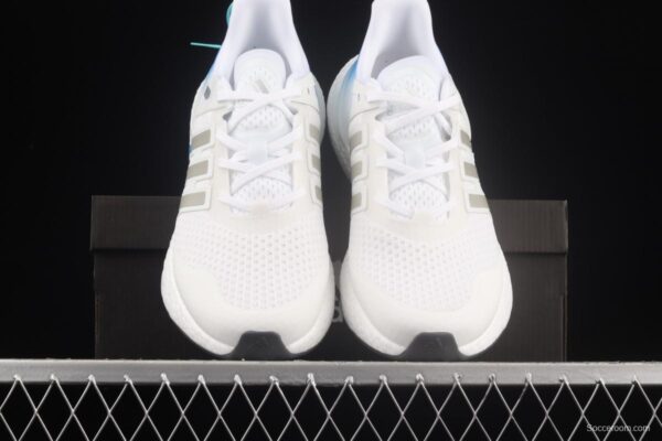 Adidas EQUIPMENT+ GW8919 2021 new cushioning breathable popcorn casual running shoes - Image 12