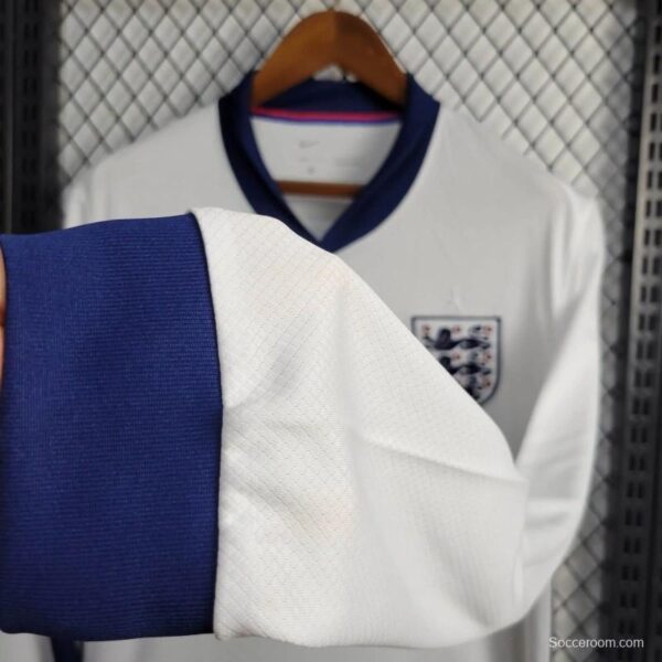 2024 England Home Long Sleeve Jersey - Image 5