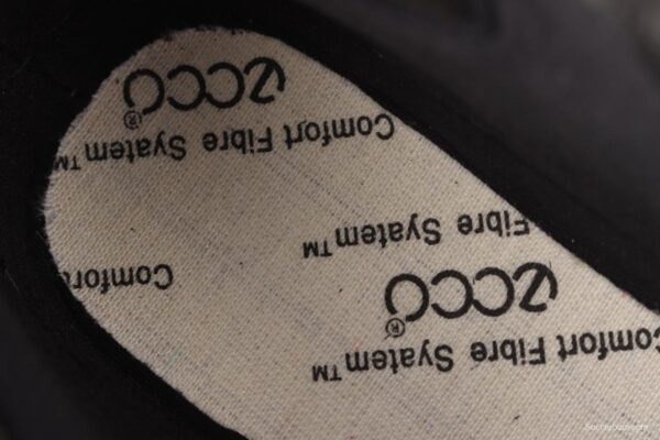 ECCO super soft head leather matching color men's high-top casual board shoes 43050101001 - Image 4