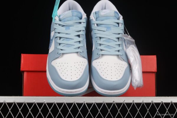 NIKE DUNK Low Green/blue paisley blue-green paisley SB buckled backboard fashion casual sneakers DH4401-101 - Image 12