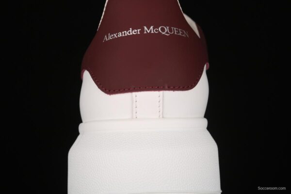 Alexander McQueen wine red silk cowhide tail - Image 7