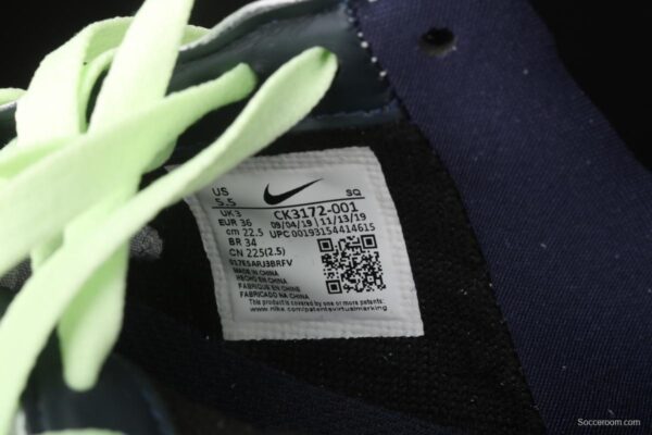 NIKE Air Force 1 ShAdidasow light weight heightened low-top 100-board shoes CK3172-001 - Image 4