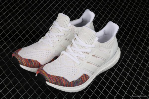 Adidas Ultra Boost 1.0 Multicolor Toe BB7800 colorful woven breathable cushioning running shoes - Image 7