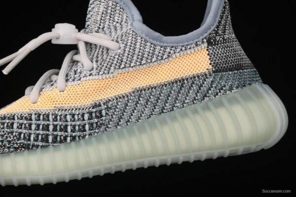 Kids Adidas Yeezy 350 Boost V2 GY7657 Darth Coconut 350 second Generation Kids - Image 7