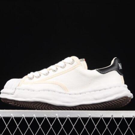MMY/Maison MIHARA YASUHIRO Wayne Original Sole Leather Low Sneaker Japanese Conceptual Fashion designer Mihara Kangyu brand shell front page deformation retro dissolved wind ice cake bottom low gang 100