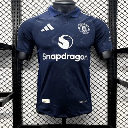 Player Version 24/25 Manchester United Away Navy Jersey