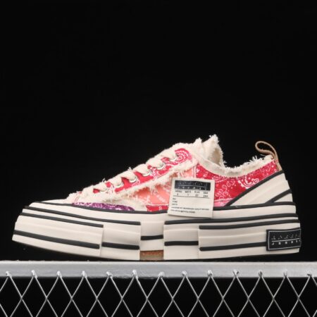 IMPACT x VESSEL G.O.P. LOW deconstructs overlapping thick-soled cork low-side high canvas vulcanized board shoes