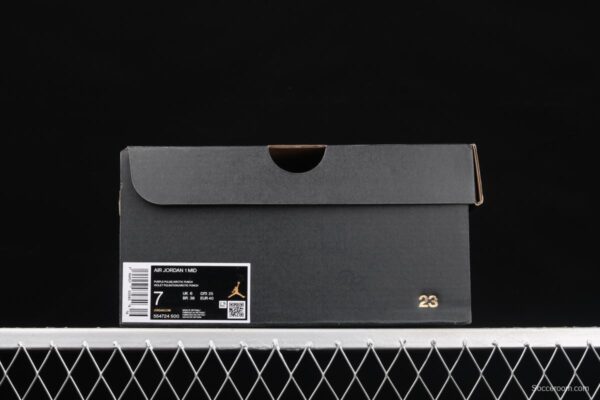 Air Jordan 1 Mid SE Violet 554724-500 - Image 11
