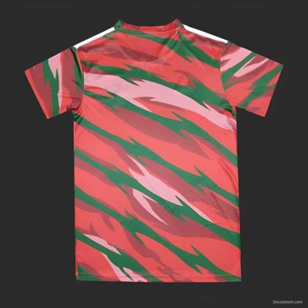 2024 Wales Orange Stripe Pre-Match Jersey - Image 2