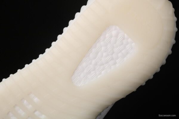 Adidas Yeezy 350V2 All White Real Boost Basf das coconut 350 second generation CP9366 fluorescent white BASF popcorn - Image 3