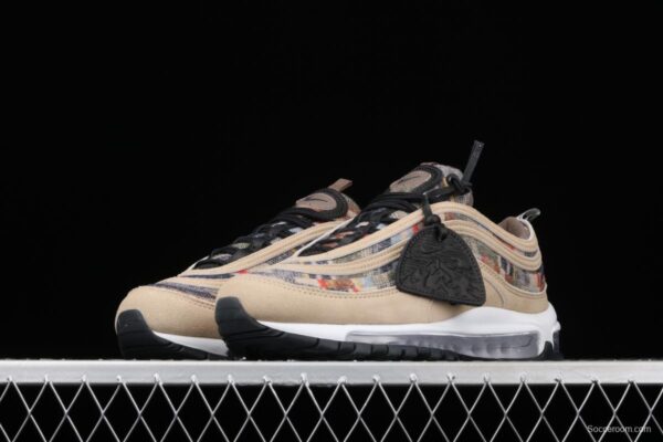 NIKE Air Max 97 brown color matching bullet air cushion running shoes DC3494-991 - Image 14