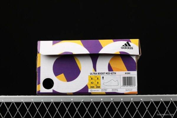 Adidas Ultra Boost Mid functional sock cover running shoes BY2592 - Image 7