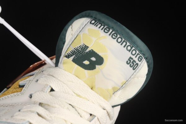 AIM É LEON DORE x New Balance BB550 series of new balanced leather neutral casual running shoes BB550A2 - Image 8