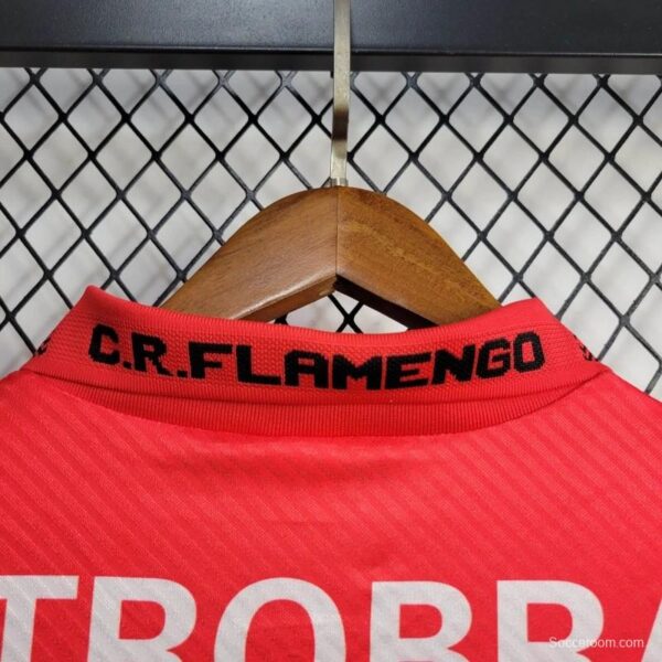 Retro 94/95 Flamengo Home Long Sleeve Jersey - Image 10