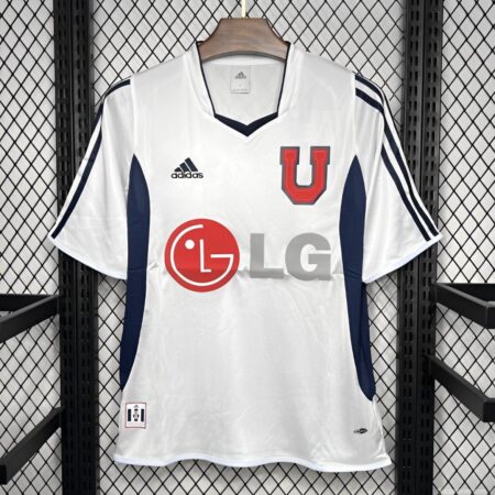 Retro 02/03 Universidad De Chile  Away White Jersey