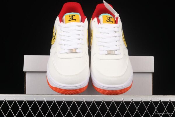 NIKE Air Force 1y07 Low year of the Tiger limited color matching low-top canvas casual board shoes DQ4502-171 - Image 12