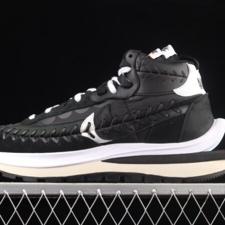 Jean Paul Gaultier x Sacai x NIKE VaporWaffle Multi-Color tripartite cooperation classic waffle stitching running shoes DH9186-001