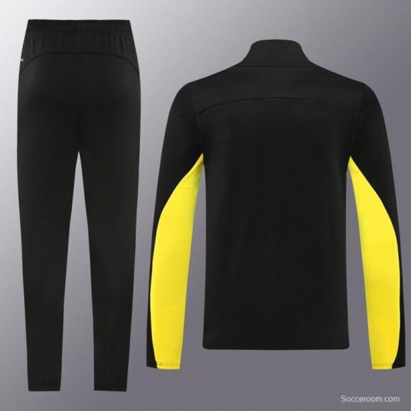 24/25 Borussia Dortmund Black/Yellow Full Zipper Jacket +Long Pants - Image 14
