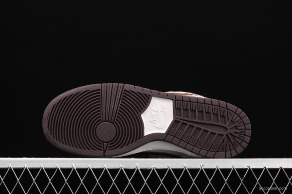 NIKE SB DUNK Low Desert Sand dark brown gray low top series leisure board shoes BQ6817-004 - Image 15