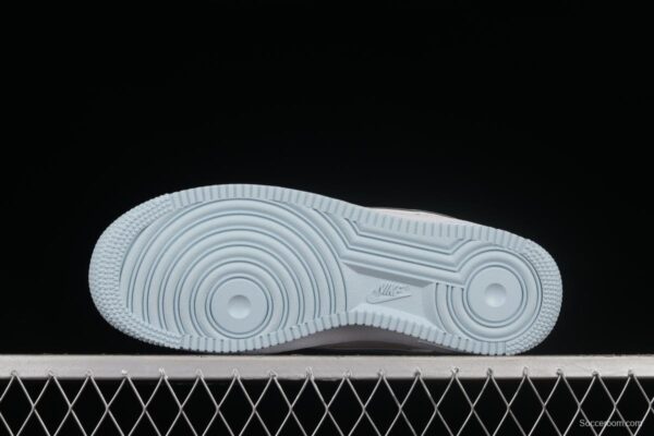 NIKE Air Force 1'07 Low SU19 White Blue 3M Reflective Low Top Casual Sneakers AQ2566-201 - Image 15