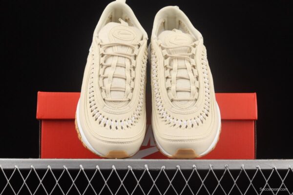 NIKE Air Max 97 Lx girls' exclusive knitting face-saving air cushion running shoes DC4144-200 - Image 12