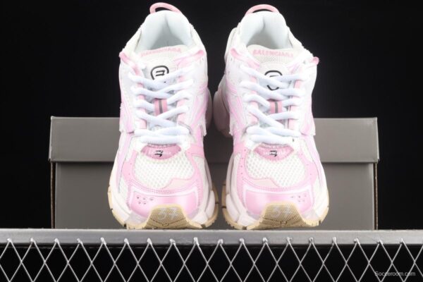 Balenciaga Runner Kith Four.Color 7.021ss latest color matching trend retro casual shoes W3RB39059 - Image 12