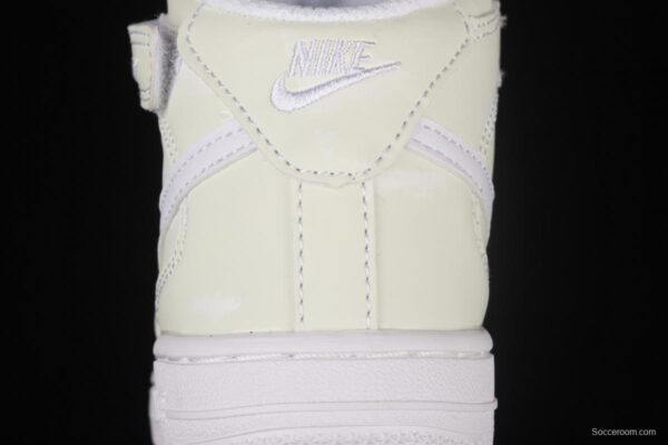 NIKE Air Force 1: 07 Mid WB Violet temperature change Kids 314197-400 - Image 6
