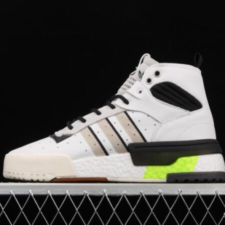 Adidas Rivalry RM Chi Boost FU6694 striped casual shoes with thick soles and low uppers
