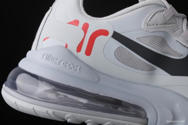 NIKE Max 270React Just Do It mixed technology half palm air cushion running shoes CT2203-002 - Image 4