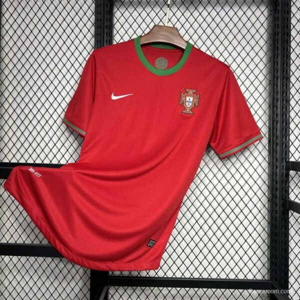 Retro 2012 Portugal Home Jersey - Image 2