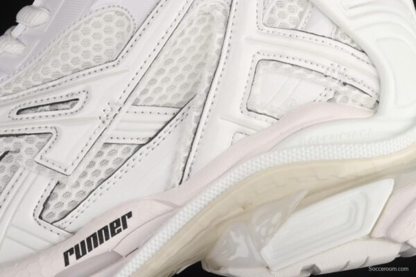 Balenciaga Runner Kith Four.Color 7.021ss latest color matching trend retro casual shoes W3RA99000 - Image 7