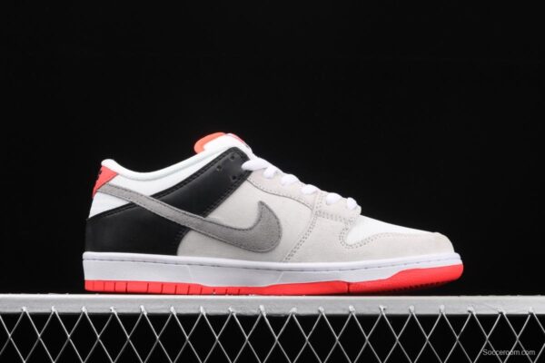 NIKE DUNK SB Low Pro ISO infrared gray orange CD2563-004 - Image 16