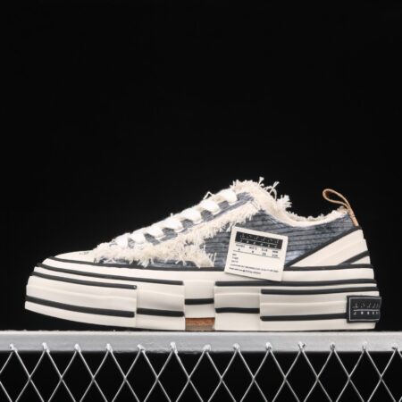 IMPACT x VESSEL G.O.P. LOW deconstructs overlapping thick-soled cork low-side high canvas vulcanized board shoes