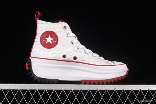 Converse Run Star Hike year of the Tiger Special Series thick-soled Muffin Board shoes 173125C - Image 2