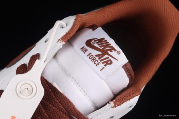 NIKE Air Force 11607 Low Pecan Chocolate Brown low-top casual board shoes DH7561-100 - Image 8