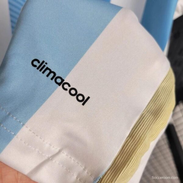 Retro 2014 Argentina Home Jersey - Image 7