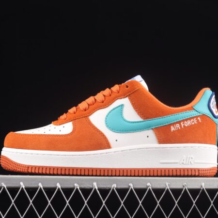 NIKE Air Force 11607 Low Athletic Club white orange low-top casual board shoes DH7568-800