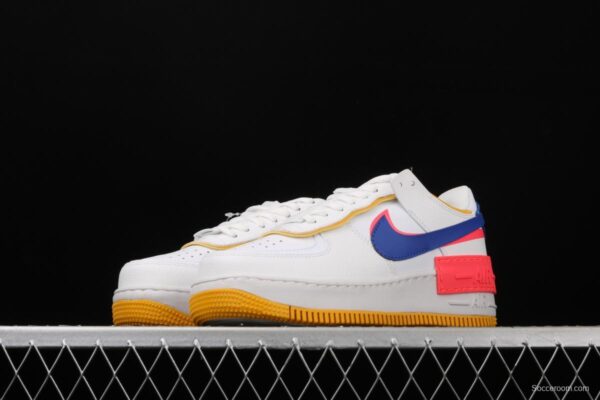 NIKE Air Force 1 ShAdidasow light weight heightened low-top 100-top board shoes CI0919-105 - Image 14
