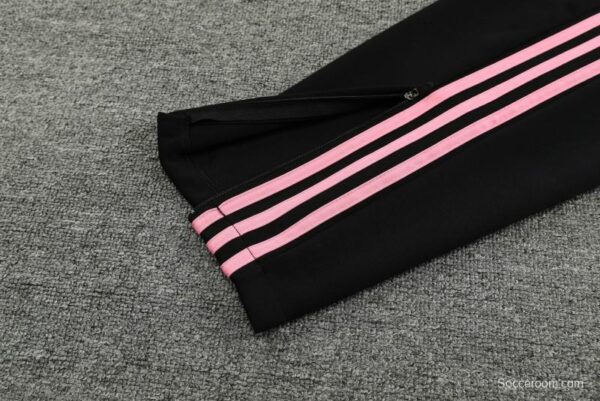 23/24 Inter Miami Black  Full Zipper Hoodie Jacket+Pants - Image 3