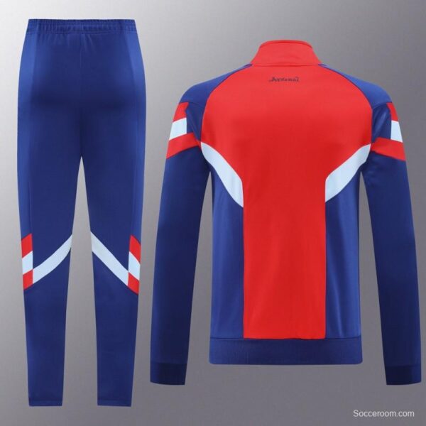 24/25 Arsenal Blue/Red Full Zipper Jacket +Long Pants - Image 14