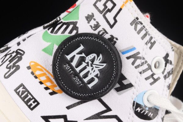 Kith x Converse 1970 S Converse cooperative high-top casual board shoes 172466C - Image 8