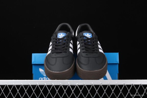 Adidas Sambarose B28156 clover retro black and white thick soles high board shoes - Image 10