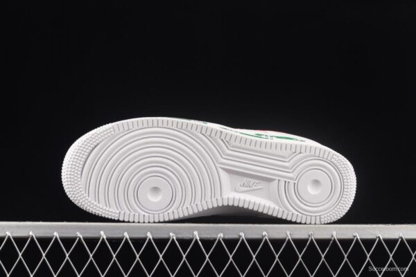 NIKE Air Force 11607 Low Christmas themed low-top casual board shoes CW2288-111, - Image 14