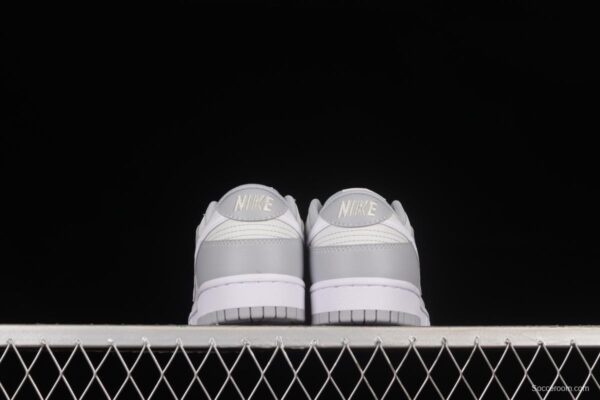 NIKE DUNK Low Retro Grey White Cool Grey Color Matching SB Buckle Rebounds Fashion Casual Sneakers DJ6188-001 - Image 13