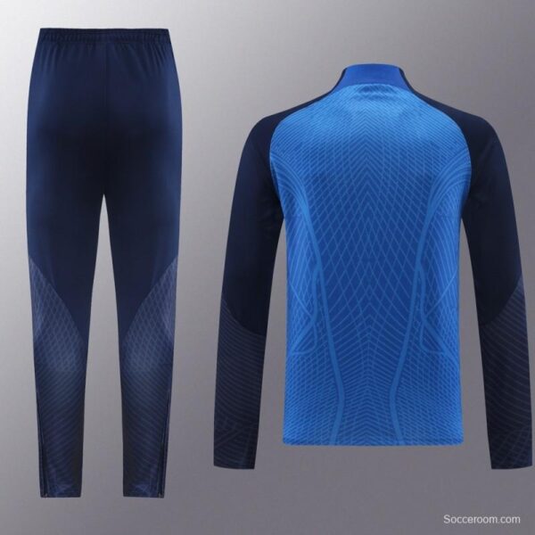 2024 Nike Blue/Navy Half Zipper Jacket+Pants - Image 10