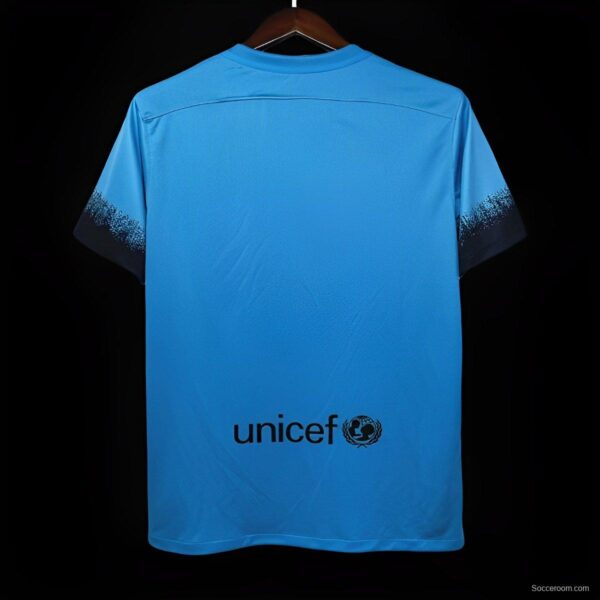 Retro 15/16 Barcelona Third Blue Jersey - Image 2